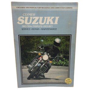 Clymer Suzuki Service Repair Maintenance Handbook 380-750cc Triples 1972-1977
